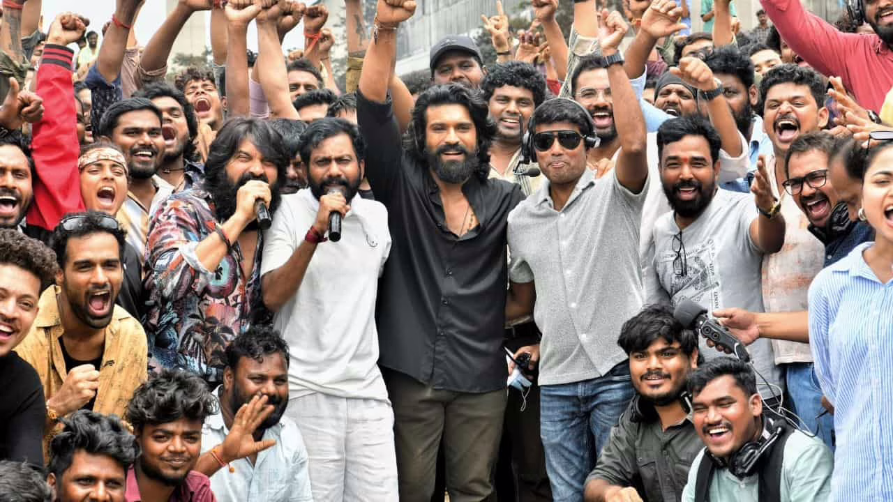 Song Shoot of Peddi Movie